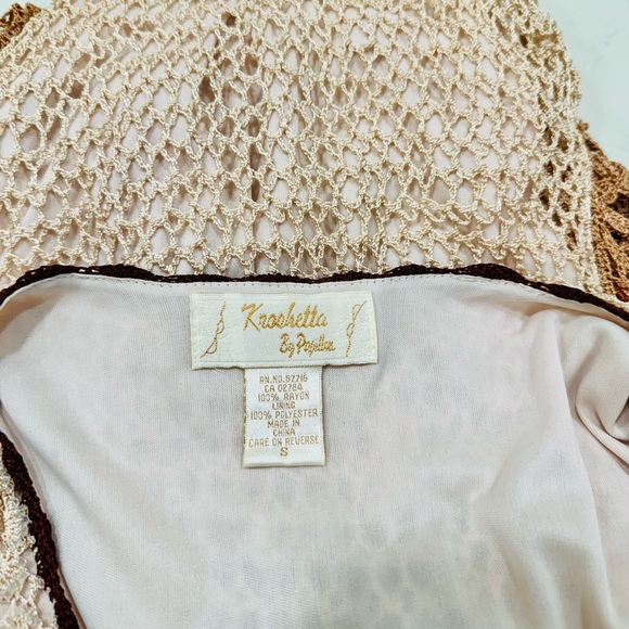 Beautiful Vintage Crocheted Dress! - Picture 6 of 8